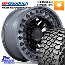 BLACK RHINO ALPHA アルファ ホイール 17インチ 17 X 9.0J +0 5穴 127 BF Goodrich マッドテレーン KM3 TA T/A グッドリッチ Mud-Terrain T/A 35X12.5R17 35X/12.50R17 ジープ ラングラー JK JL