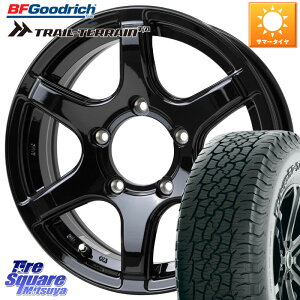 HotStuff BISON BN-04 BN04 ホイール 16インチ 16 X 5.5J +22 5穴 139.7 BF Goodrich Trail-Terrain TA トレイルテレーンT/A アウトラインホワイトレター 205/80R16 ジムニー