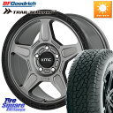 KMC KM721 ALPINE グレイ ホイール 17インチ 専用Nut別売 17 X 8.0J +38 5穴 127 BF Goodrich Trail-Terrain TA トレイルテレーンT/A アウトラインホワイトレター 245/75R17 ジープ ラングラー JK JL