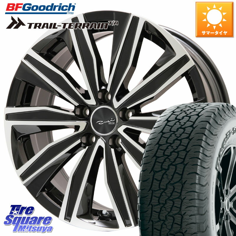 KYOHO EURO ZWEI ツヴァイ FK-10 ブラポリ 17 X 7.0J(LANDROVER EVOQUE LZ2) +50 5穴 108 BF Goodrich Trail-Terrain TA トレイルテレーンT/A アウトラインホワイトレター 235/65R17 ランドローバー イヴォーク