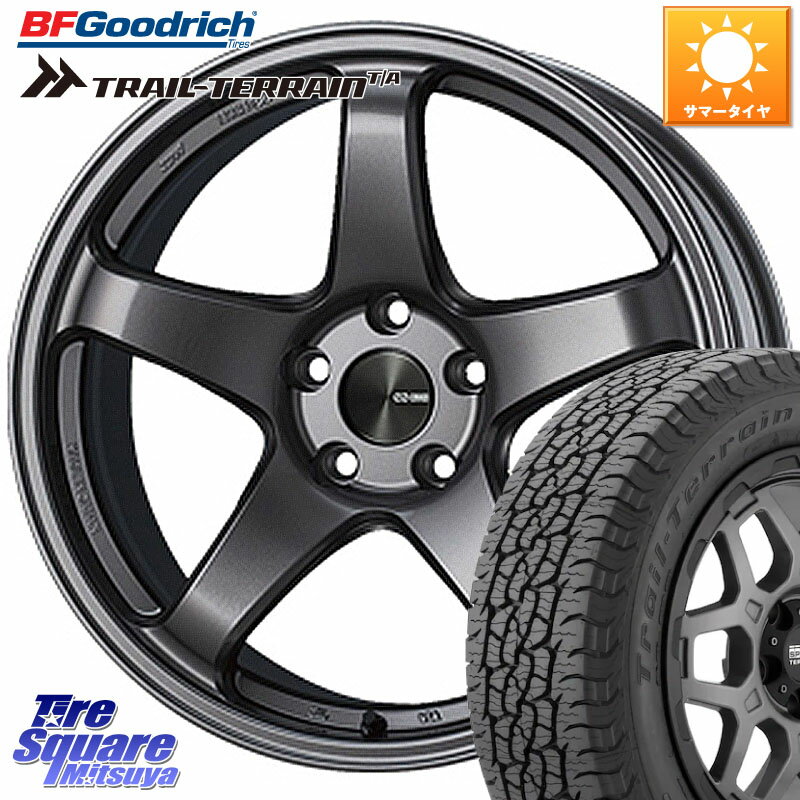 ENKEI エンケイ PerformanceLine PF05 DS 19インチ 19 X 8.5J(MB X253) +38 5穴 112 BF Goodrich Trail-Terrain TA トレイルテレーンT/A ブラックウォール 235/55R19 メルセデスベンツ GLC(X253)