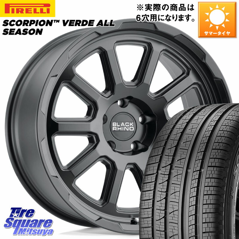 BLACK RHINO CHASE ブラックライノ チェイス 17インチ 17 X 9.0J +12 6穴 139.7 ピレリ スコーピオンベルデ AS （数量限定特価）サマータイヤ 265/65R17 ランクル プラド トライトン