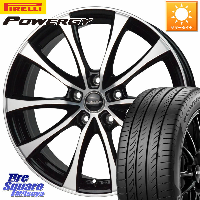 HotStuff Laffite LE-07 ラフィット LE07 ホイール 15インチ 15 X 6.0J +43 5穴 114.3 ピレリ POWERGY パワジー サマータイヤ 195/65R15