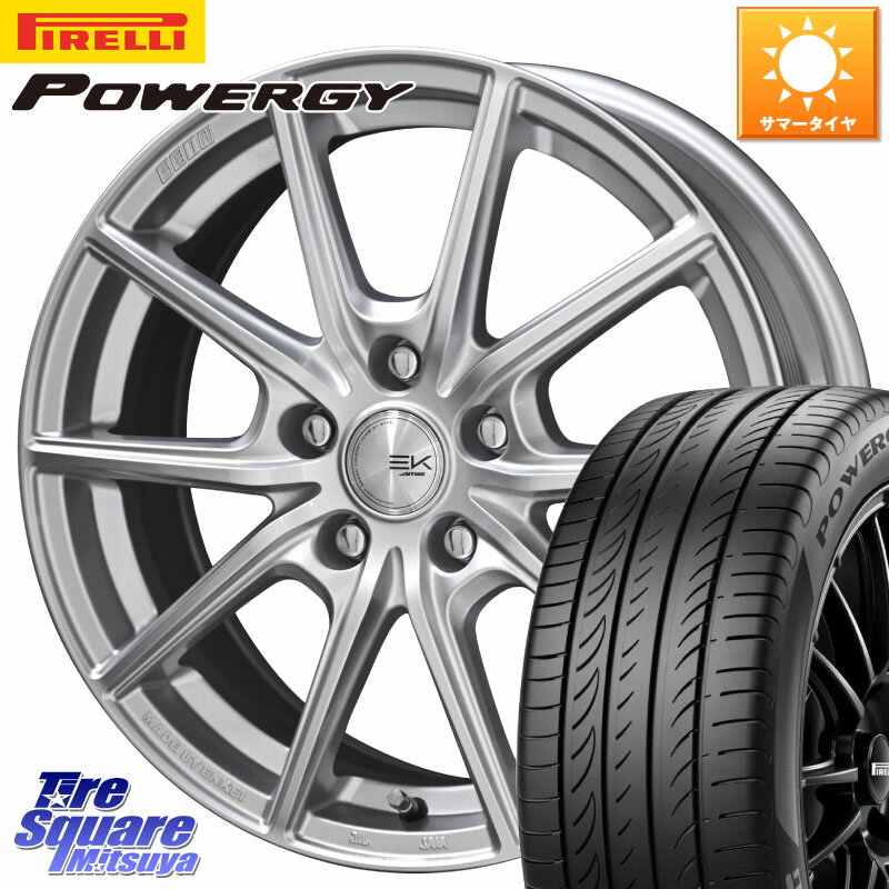 KYOHO SEIN EK ザインEK ホイール 17インチ 17 X 7.0J +42 5穴 114.3 ピレリ POWERGY パワジー サマータイヤ 215/45R17 リーフ