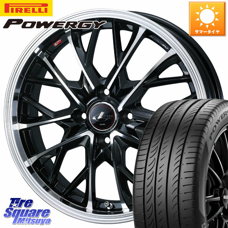 WEDS LEONIS MV 쥪˥ MV ۥ 15 15 X 5.5J +43 4 100 ԥ POWERGY ѥ兩 ޡ 175/65R15  ӡ