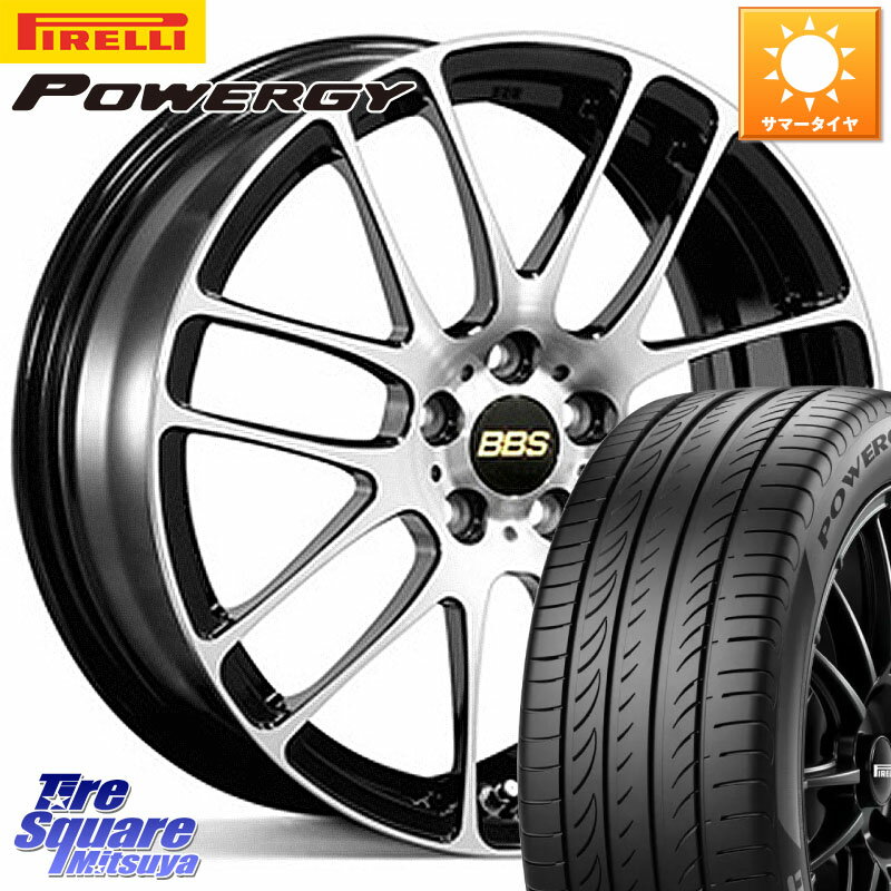 BBS RE-L2 鍛造1ピース ホイール 16インチ 16 X 6.5J +44 4穴 100 ピレリ POWERGY パワジー サマータイヤ 195/55R16 アクア