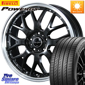 BLEST Eurosport Type815 ホイール 17インチ 17 X 7.0J +48 5穴 114.3 ピレリ POWERGY パワジー サマータイヤ 215/45R17 ステップワゴン