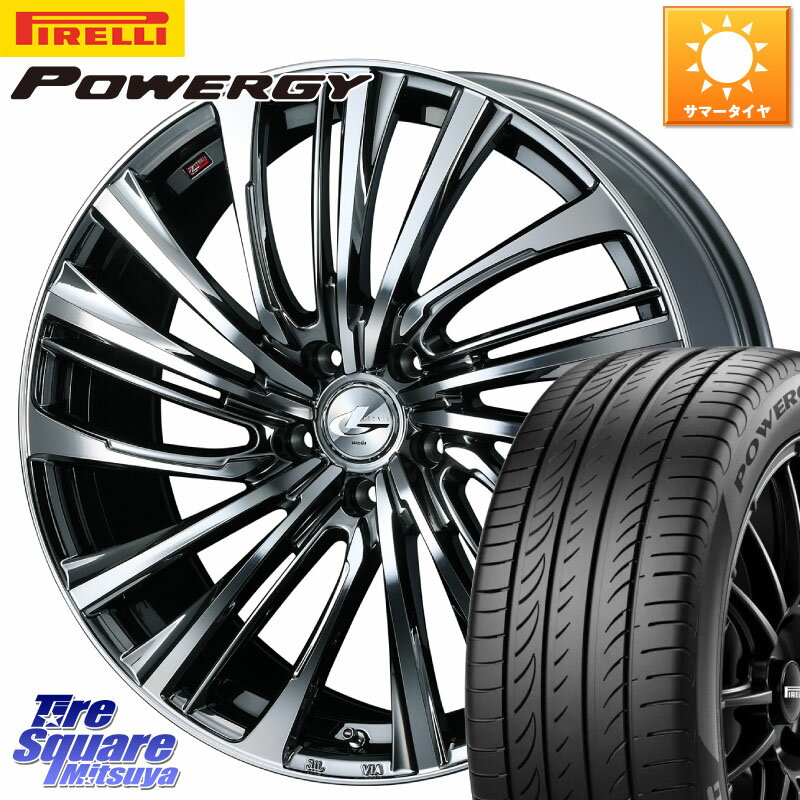 WEDS ウェッズ weds レオニス LEONIS FS 19インチ 19 X 7.5J +53 5穴 114.3 ピレリ POWERGY パワジー サマータイヤ 225/45R19 ヴェゼル