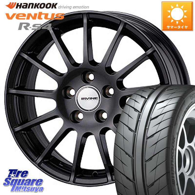 WEDS IR66547R/6G ウェッズ IRVINE F01 ホイール 16インチ 16 X 6.5J(MB W246) +47 5穴 112 HANKOOK Ventus R-S4 Z232 レーシングタイヤ 205/55R16 メルセデスベンツ Bクラス