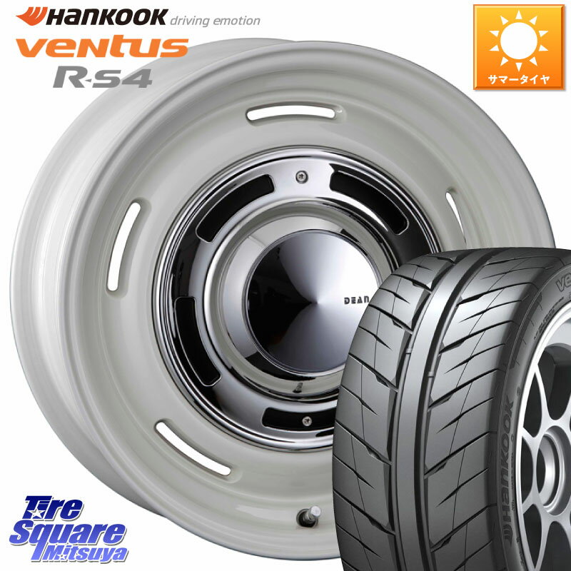CRIMSON ディーン クロスカントリー ホイール 16インチ 16 X 6.5J(RENAUT KANGOO KW) +38 5穴 108 HANKOOK Ventus R-S4 Z232 レーシングタイヤ 205/55R16 ルノー カングー2 KW系 ルノー カングービボップ KW系