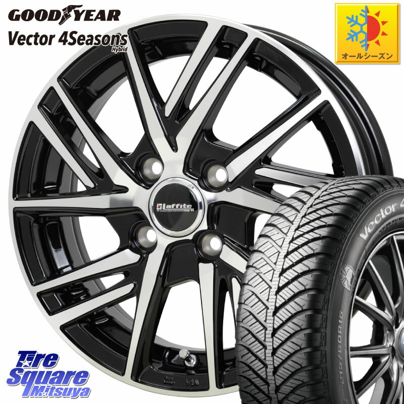 åɥ䡼 ٥ Vector 4Seasons Hybrid 륷󥿥 195/65R15 HotStuff եå LW06-2 LW-06-2 ۥ 15 15 X 5.5J +43 4 100