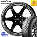 グッドイヤー ベクター Vector 4Seasons Hybrid オールシーズンタイヤ 185/55R16 RAYS 【欠品次回6月末】 VOLK RACING TE37 KCR PROGRESSIVE MODEL KCR ホイール 16インチ 16 X 6.0J 42 4穴 100 フィット ヤリス ロードスター