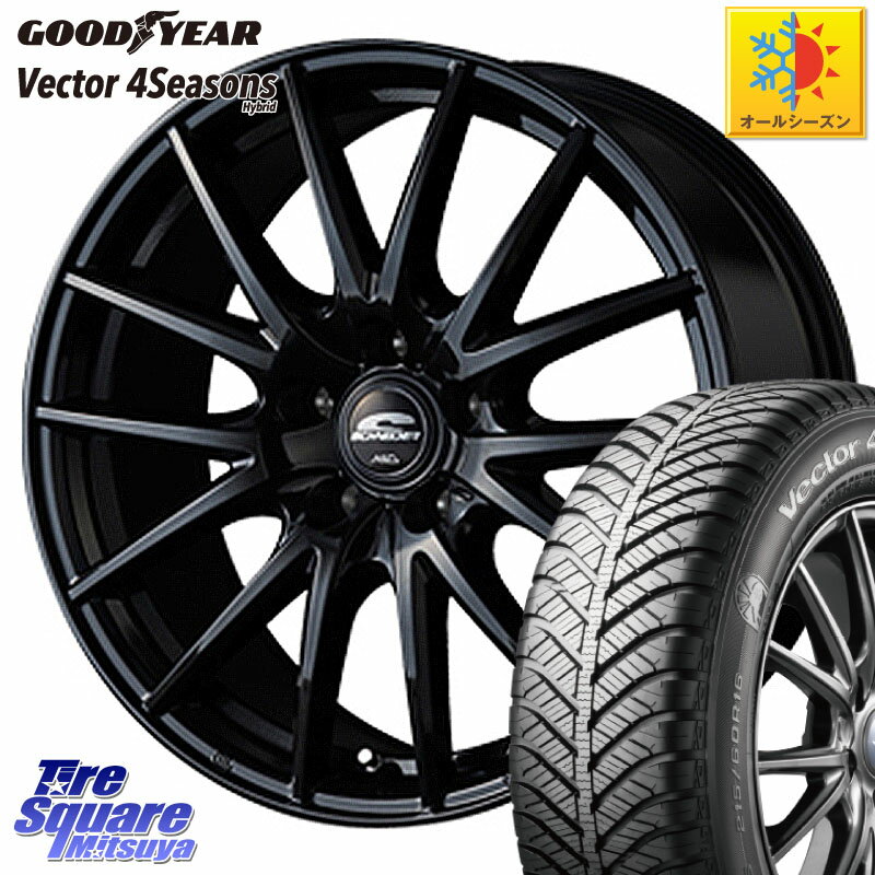 åɥ䡼 ٥ Vector 4Seasons Hybrid 륷󥿥 195/65R16 MANARAY ڷʼ8ͽMID SCHNEIDER SQ27 ֥å ۥ 16 16 X 6.5J +48 5 114.3