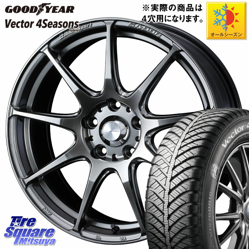 åɥ䡼 ٥ Vector 4Seasons Hybrid 륷󥿥 195/60R15 WEDS å ݡ SA99R SA-99R PSB 15 15 X 6.0J +38 4 100