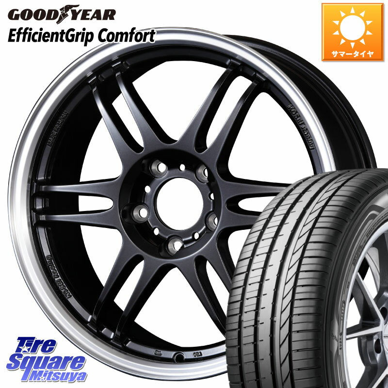 KOSEI  K-1 Racing.REV K1 졼 ɥå  17 X 7.0J +48 5 100 åɥ䡼 EffcientGrip Comfort ޡ 225/45R17 86