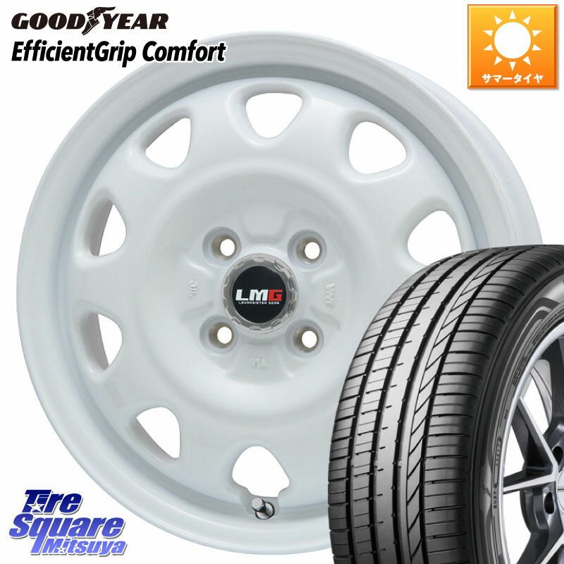 LEHRMEISTER レアマイスター LMG OFF STYLE ホイール 14インチ 14 X 4.5J +45 4穴 100 グッドイヤー EffcientGrip Comfort サマータイヤ 155/65R14