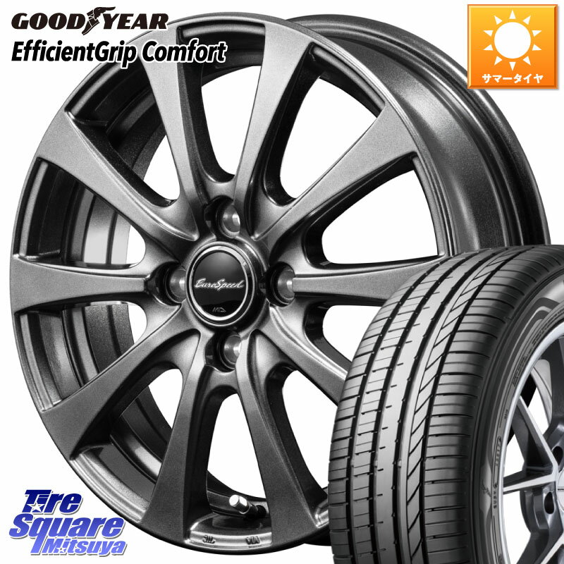 MANARAY ڷʼ6-ͽMID EuroSpeed G10 ۥ 16 16 X 6.0J +43 4 100 åɥ䡼 EffcientGrip Comfort ޡ 185/55R16 եå ꥹ