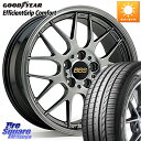 BBS RG-R 鍛造1ピース ホイール 19インチ 19 X 8.0J 42 5穴 114.3 グッドイヤー EffcientGrip Comfort サマータイヤ 245/45R19 エクストレイル デリカ D5 D:5 NX