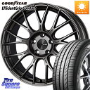 ENKEI エンケイ PerformanceLine PFM1 18インチ 18 X 8.0J +50 5穴 100 グッドイヤー EffcientGrip Comfort サマータイヤ 225/50R18(2)