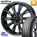 WEDS レオニス WX BMC1 ウェッズ Leonis ホイール 16インチ 16 X 6.0J +42 4穴 100 グッドイヤー EffcientGrip Comfort サマータイヤ 195/55R16(2)