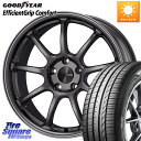 ENKEI PerformanceLine PF09 ホイール 4本 18インチ 18 X 8.0J +45 5穴 114.3 グッドイヤー EffcientGrip Comfort サマータイヤ 225/45R18 リーフ