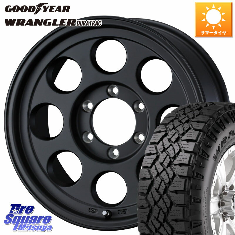 WEDS JIMLINE TYPE2 16インチ 16 X 8.0J +0 6穴 139.7 グッドイヤー WRANGLER DURATRAC ラングラー デュラトラック 285/75R16