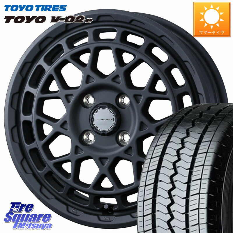 WEDS MUDVANCE X TYPE M ホイール 12インチ 12 X 4.0J +40 4穴 100 TOYOTIRES トーヨー V-02e V02e サマータイヤ 145R12 6PR 145/*R12 6PR