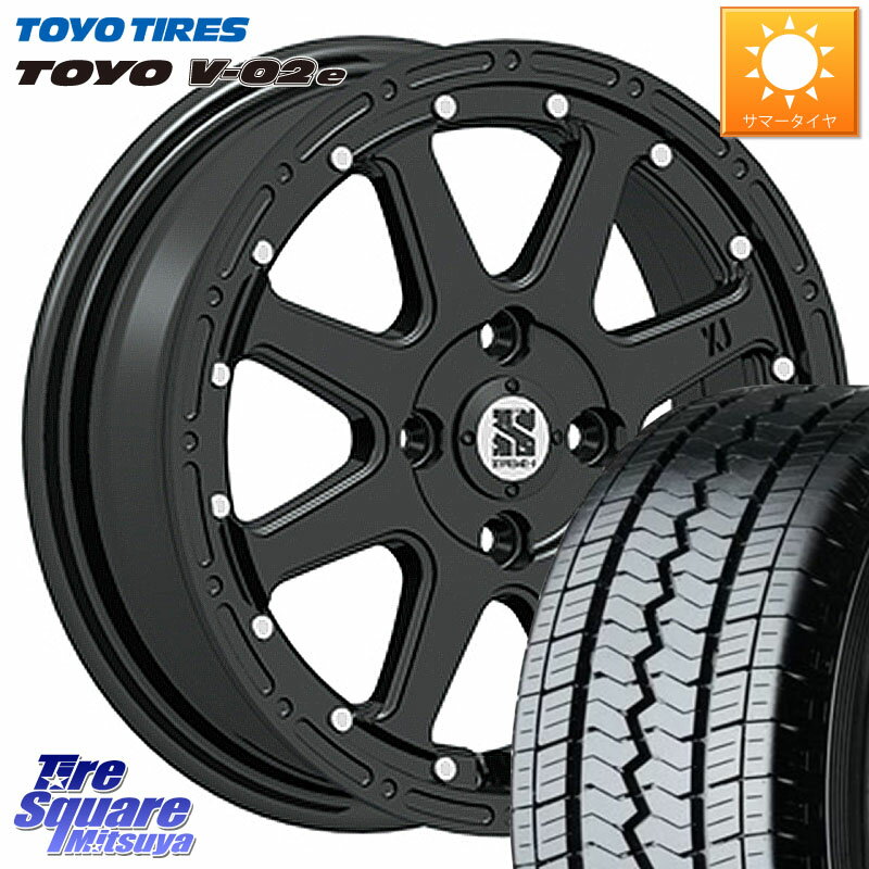 MLJ XTREME-J エクストリームJ ホイール 12インチ 12 X 4.0J +42 4穴 100 TOYOTIRES トーヨー V-02e V02e サマータイヤ 145R12 6PR 145/*R12 6PR