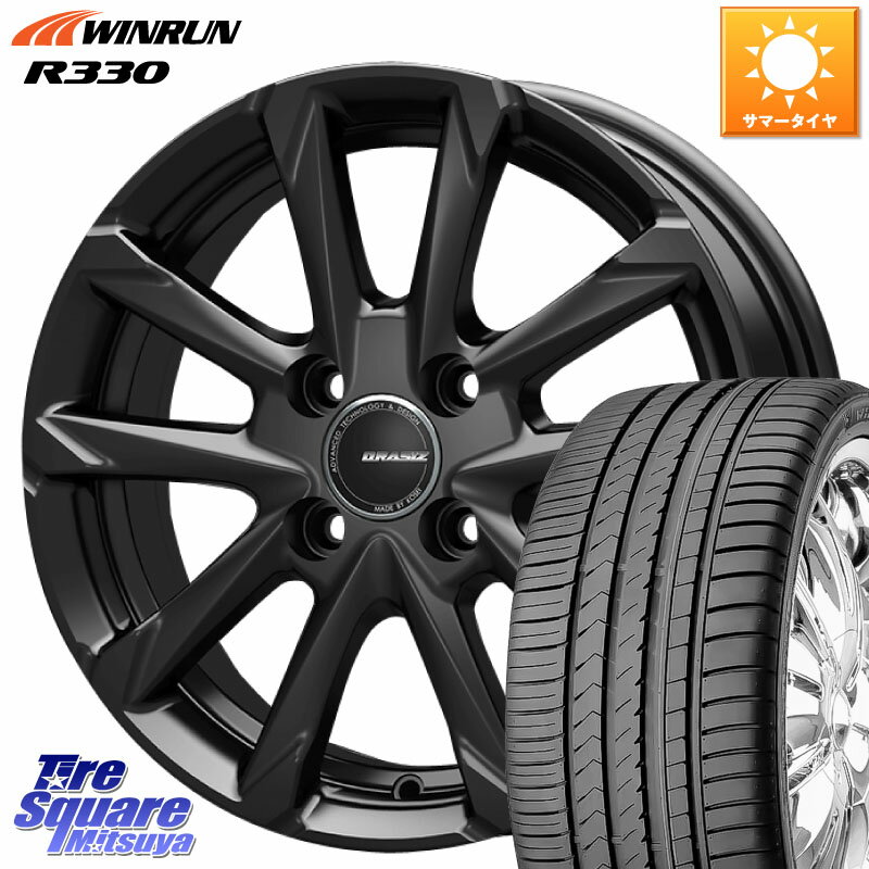 KOSEI QGC400B QRASIZ GC36F 쥤 ۥ 14 14 X 4.5J +45 4 100 WINRUN R330 ޡ 165/55R14 