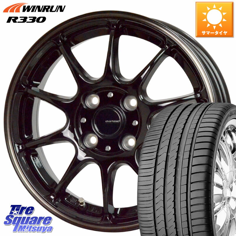 HotStuff GSPEED P-07 ԡ ۥ 16 16 X 6.0J +43 4 100 WINRUN R330 ޡ 165/50R16