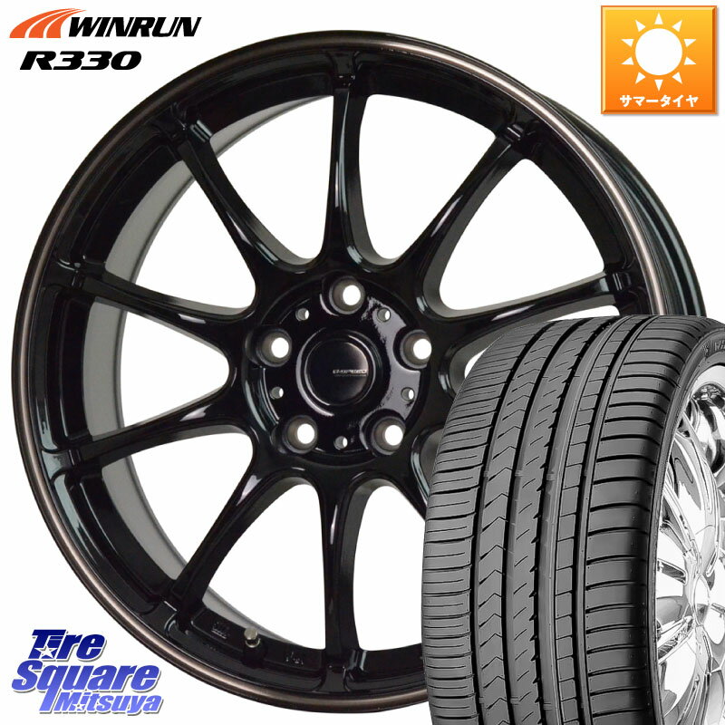 HotStuff GSPEED P-07 ԡ ۥ 16 16 X 6.5J +38 5 114.3 WINRUN R330 ޡ 205/55R16 ꥹ ꡼