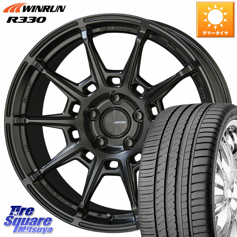 KYOHO GALERNA REFINO ガレルナ レフィーノ ホイール 18インチ 18 X 8.0J +45 5穴 100 WINRUN R330 サマータイヤ 225/55R18 アウトバック