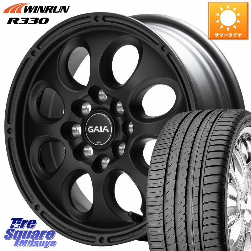 MANARAY MID GAIA X ガイアクロス ホイール 14インチ 14 X 5.0J +42 4穴 100 WINRUN R330 サマータイヤ 165/55R14