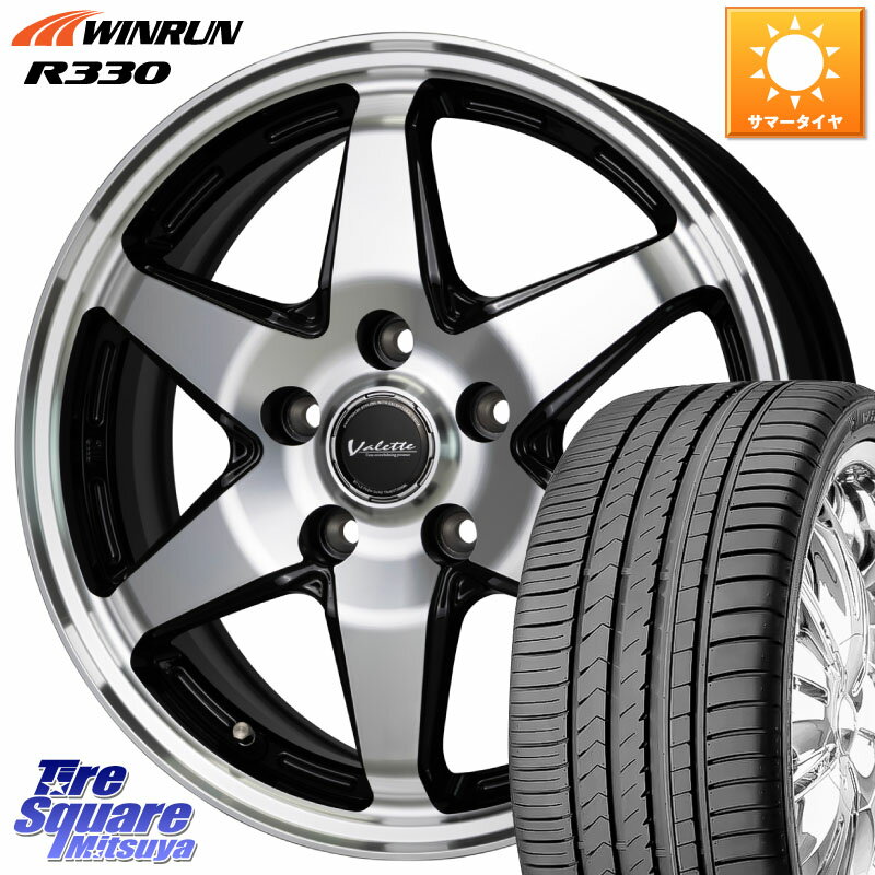 HotStuff Valette ANKRAY アンクレイ ホイール 17インチ 17 X 7.0J +48 5穴 114.3 WINRUN R330 サマータイヤ 215/45R17 セレナ ステップワゴン セレナ