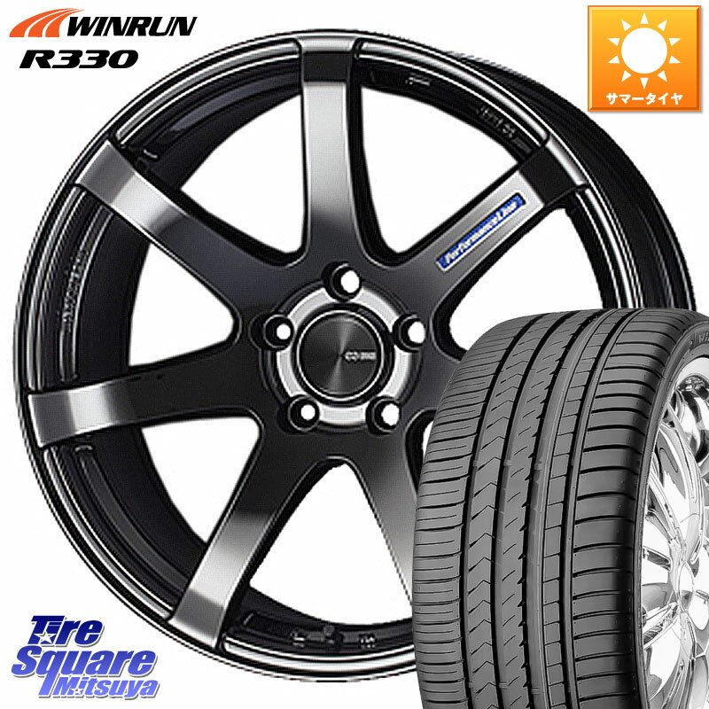 KYOHO ENKEI エンケイ PerformanceLine PF07 -COLORS- 19 X 8.0J +45 5穴 114.3 WINRUN R330 サマータイヤ 245/35R19 WRX S4 インプレッサ