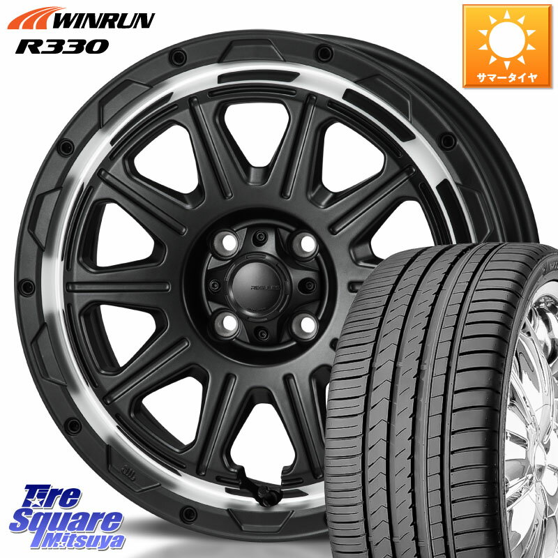 MONZA HI-BLOCK REGULES 16インチ 16 X 6.0J +40 4穴 100 WINRUN R330 サマータイヤ 195/55R16 アクア