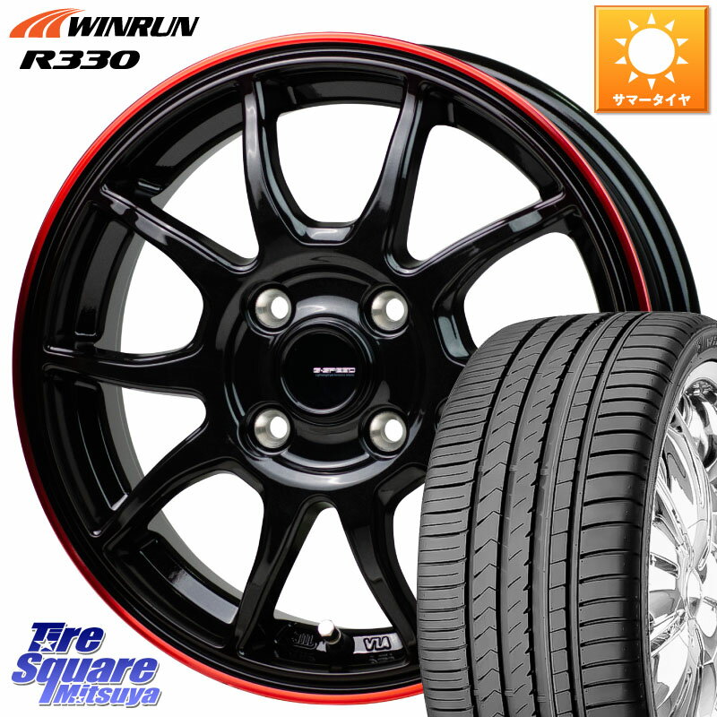 HotStuff G-SPEED P06 P-06 ホイール 16インチ 16 X 6.0J +45 4穴 100 WINRUN R330 サマータイヤ 195/55R16 アクア