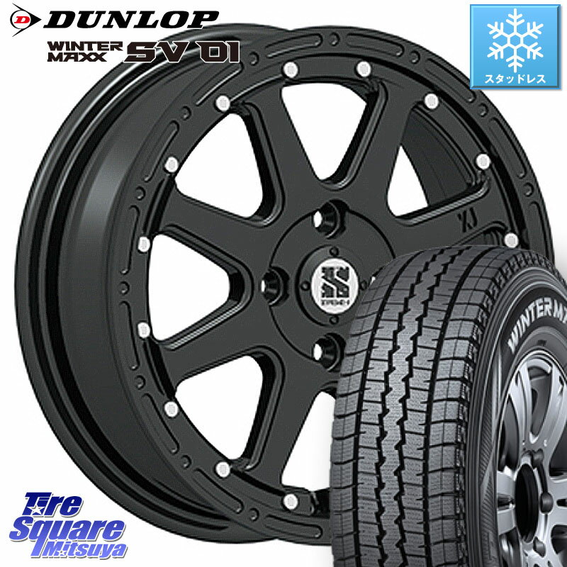 DUNLOP 324204 145/80R12 80/78 WINTER MAXX SV01 ڥȥ饦󥿡ޥå åɥ쥹 145/80R12 80*78 MLJ XTREME-J ȥ꡼J ۥ 12 12 X 4.0J +42 4 100