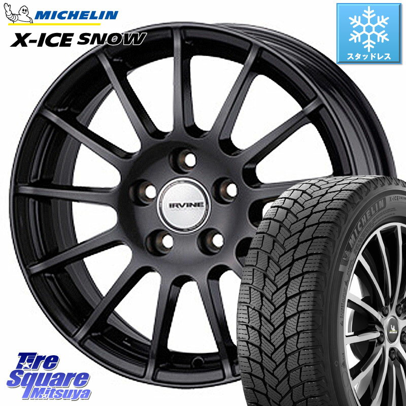 ミシュラン X-ICE SNOW エックスアイススノー XICE SNOW 2023年製 在庫● スタッドレス 正規品 185/65R15 WEDS IR56038MG ウェッズ IRVINE F01 ホイール 15インチ 15 X 6.0J(AUDI A1 GBD) +38 5穴 100 アウディA1