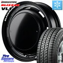 ブリヂストン BLIZZAK VL1 ブリザック スタッドレス 165/80R14 97*95 MANARAY MID Garcia CISCO BLACKMOON EDITION 14インチ 14 X 4.5J +45 4穴 100