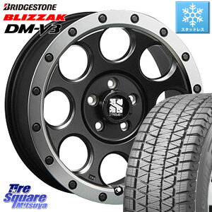 ブリヂストン ブリザック DM-V3 DMV3 ■ 2023年製 スタッドレス 225/60R17 MLJ XJ03 エクストリームJ XTREME-J ホイール 17インチ 17 X 7.5J +42 5穴 114.3 アルファード デリカ D5 D:5