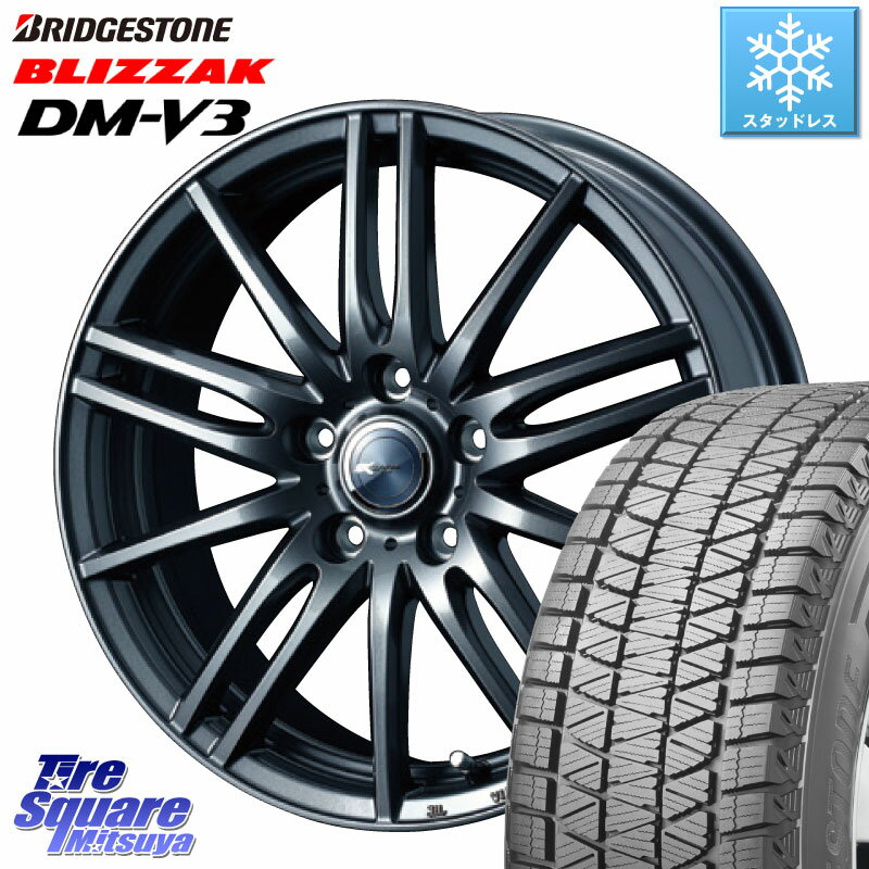 ブリヂストン ブリザック DM-V3 DMV3 ■ 2023年製 スタッドレス 215/70R16 WEDS ウェッズ ZAMIK ザミック TITO 16インチ 16 X 6.5J +47 5穴 114.3