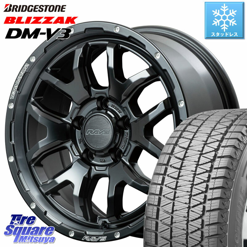 ブリヂストン ブリザック DM-V3 DMV3 ■ 2023年製 スタッドレス 215/70R16 RAYS 【欠品次回8月末】 レイズ DAYTONA デイトナ F6 Boost N1 16インチ 16 X 7.0J +40 5穴 114.3 デリカ D5 D:5