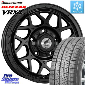 ブリヂストン ブリザック VRX2 スタッドレス ● 在庫● 2023年製 215/65R16 WEDS LODIO DRIVE ロディオドライブ 8M MONO モノ ※インセット-5 16インチ 16 X 6.0J +0 5穴 139.7 ジムニー シエラ