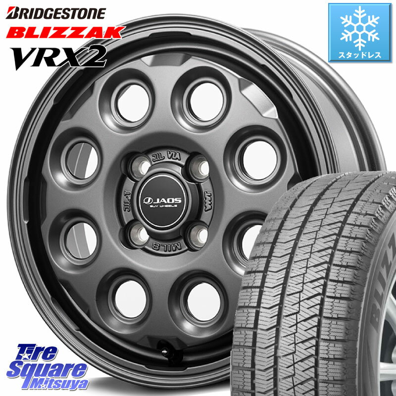 ֥¥ȥ ֥ꥶå VRX2 åɥ쥹  ߸ˡ 2023ǯ 155/65R14 JAOS JAOS ADAMAS MIL-8 㥪 ޥ ߥ륨 14 14 X 4.5J +45 4 100 ǥꥫߥ