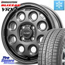 ブリヂストン ブリザック VRX2 スタッドレス ミツヤ ● 155/65R14 JAOS JAOS ADAMAS MIL-8 ジャオス アダマス ミルエイト 14インチ 14 X 4.5J +45 4穴 100 サクラ デリカミニ ハイゼット アゲトラカスタム車用※軽自動車専用ホイール※