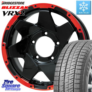 ブリヂストン ブリザック VRX2 スタッドレス ● 在庫● 2023年製 215/65R16 LEHRMEISTER レアマイスター LMG SHURIKEN シュリケン ホイール 16インチ 16 X 5.5J +0 5穴 139.7 ジムニー