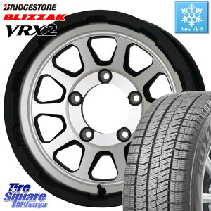 ブリヂストン ブリザック VRX2 スタッドレス ● 在庫● 2023年製 215/65R16 HotStuff マッドクロス レンジャー シルバー ホイール 16インチ 16 X 5.5J +20 5穴 139.7 ジムニー