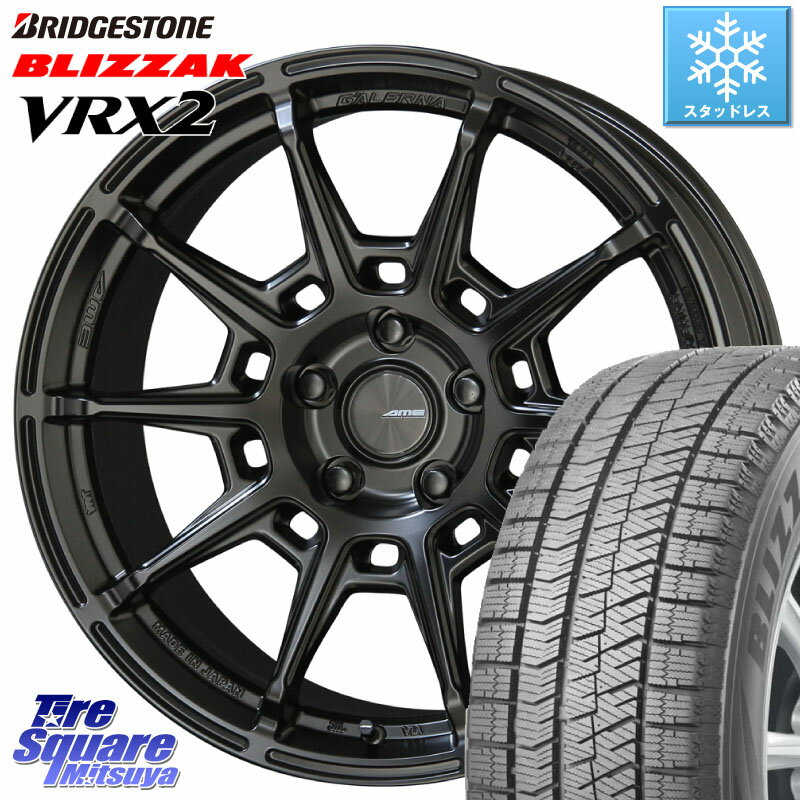 ブリヂストン ブリザック VRX2 スタッドレス ● 2023年製 225/45R18 KYOHO GALERNA REFINO ガレルナ レフィーノ ホイール 18インチ 18 X 8.0J +48 5穴 114.3 WRX S4 RX-8 レヴォーグ