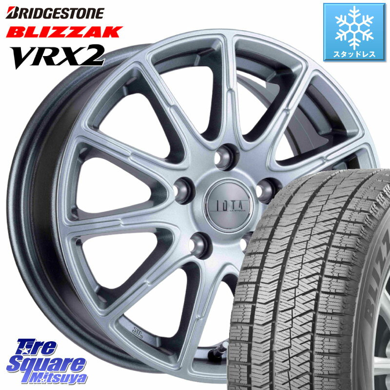 ブリヂストン ブリザック VRX2 スタッドレス ● 2023年製 205/60R16 阿部商会 TIRADO IOTA イオタ 平座仕様(レクサス・トヨタ専用) ホイール 16インチ 16 X 6.5J +38 5穴 114.3 VOXY